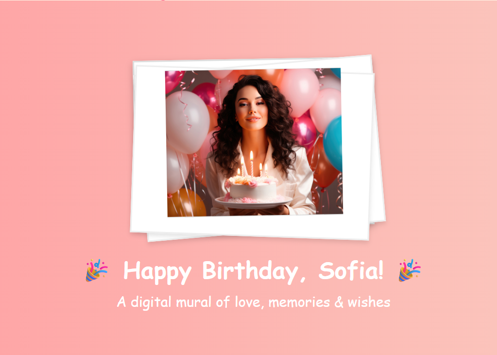 Birthday Page Preview
